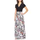 Be By Chetta B Short Sleeve Maxi Dress