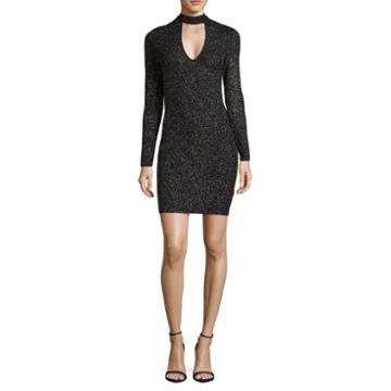 B. Darlin Long Sleeve Bodycon Dress-juniors