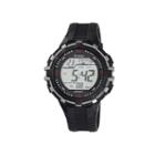Armitron Pro-sport Mens Black Resin Strap Chronograph Sport Watch 40/8327blkj