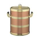 Kraftware 5-qt. Copper And Brass Ice Bucket