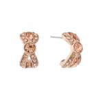 Monet Jewelry Pink 17.8mm Hoop Earrings