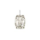 Colette 3-light Pendant In White Gold