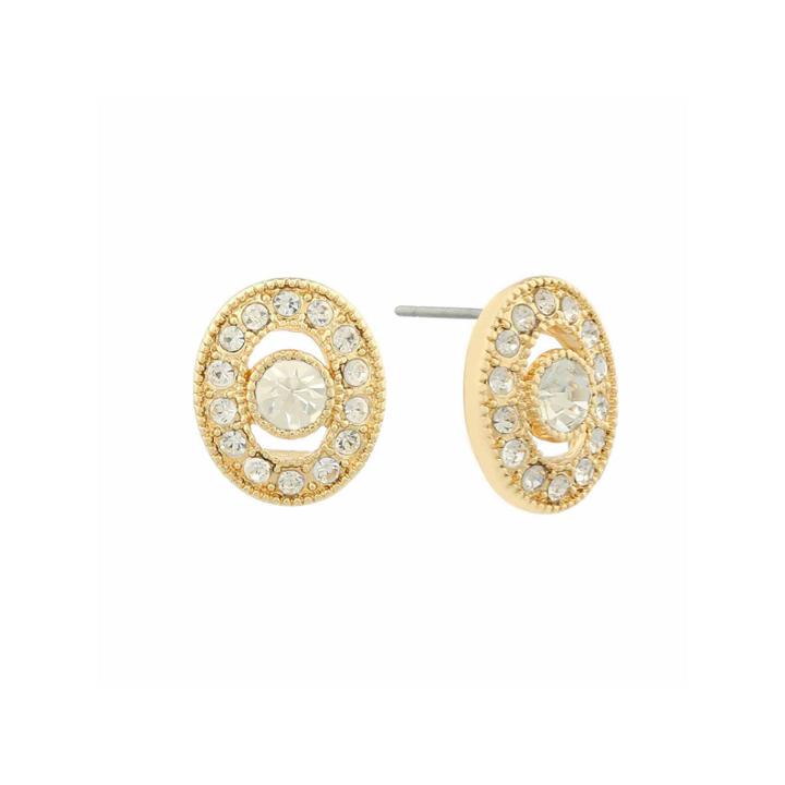 Monet Jewelry White Stud Earrings
