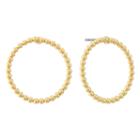 Gloria Vanderbilt 18.3mm Hoop Earrings