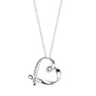 Footnotes Womens Pendant Necklace