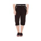 Made For Life&trade; Piped Curve-leg Capris - Plus