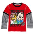 Okie Dokie Mickey Christmas T-shirt - Preschool 4-7