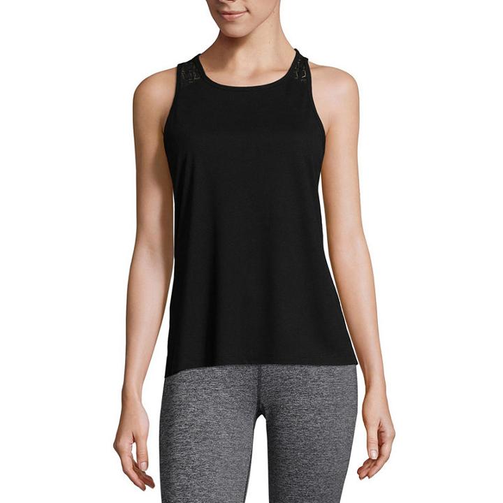 Xersion Studio Geo Lace Back Tank