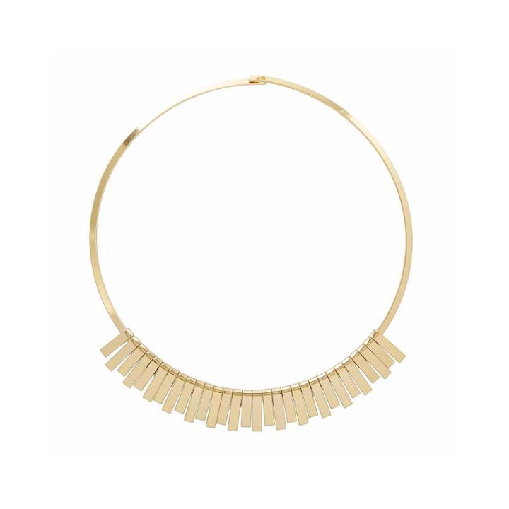 Natasha Gold-tone Metal Choker