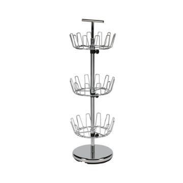 Household Essentials 3-tier Revolving Shoe Tree