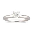 Ct. Round Certified Diamond Solitaire Ring