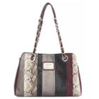 Nicole By Nicole Miller Suzie Large Patch Tote Bag