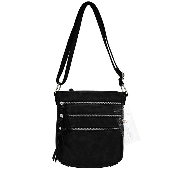 St. John's Bay Tech Triple Zip Crossbody Bag