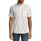 Levi's Short Sleeve Pattern Button-front Shirt