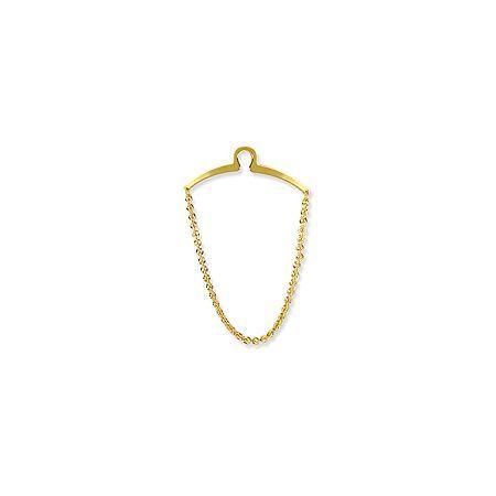14 Kt. Gold Electroplate Tie Chain