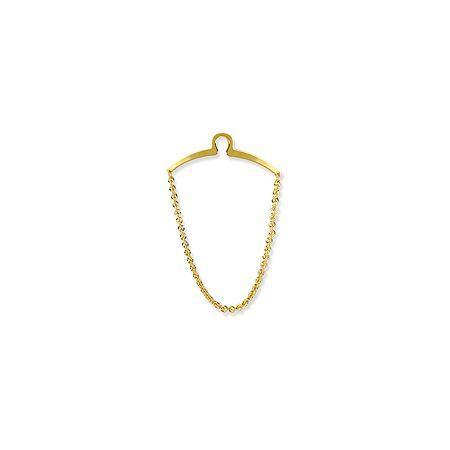 14 Kt. Gold Electroplate Tie Chain