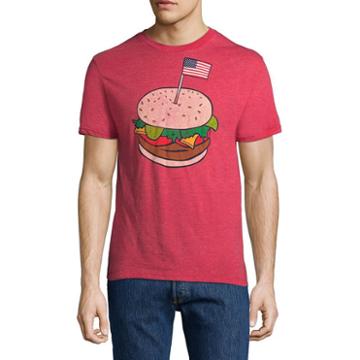 Novelty Promotional Short Sleeve Americana Graphic T-shirt