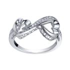 Love Grows&trade; 1/10 Ct. T.w. Double Diamond Heart Ring