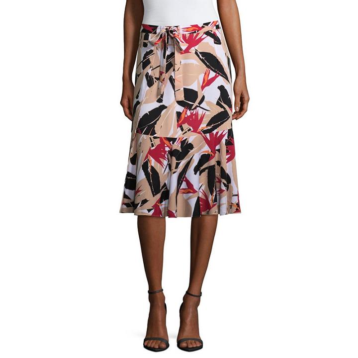 Liz Claiborne Woven Wrap Skirt