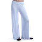 24/7 Comfort Apparel Wide Leg Solid Palazzo Pants