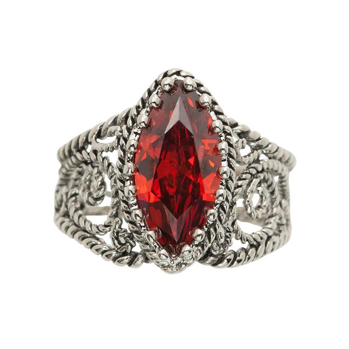 Sparkle Allure Womens Lab Created Red