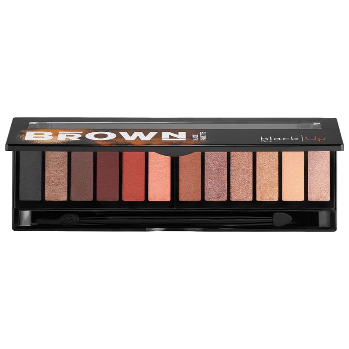 Black Up Brown Nude Palette