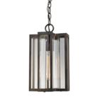 Bianca 1-light Outdoor Pendant In Hazelnut Bronze