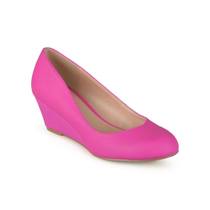 Journee Collection Dolup Wedge Pumps