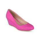 Journee Collection Dolup Wedge Pumps