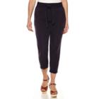 Liz Claiborne Belted Cargo Cropped Pants