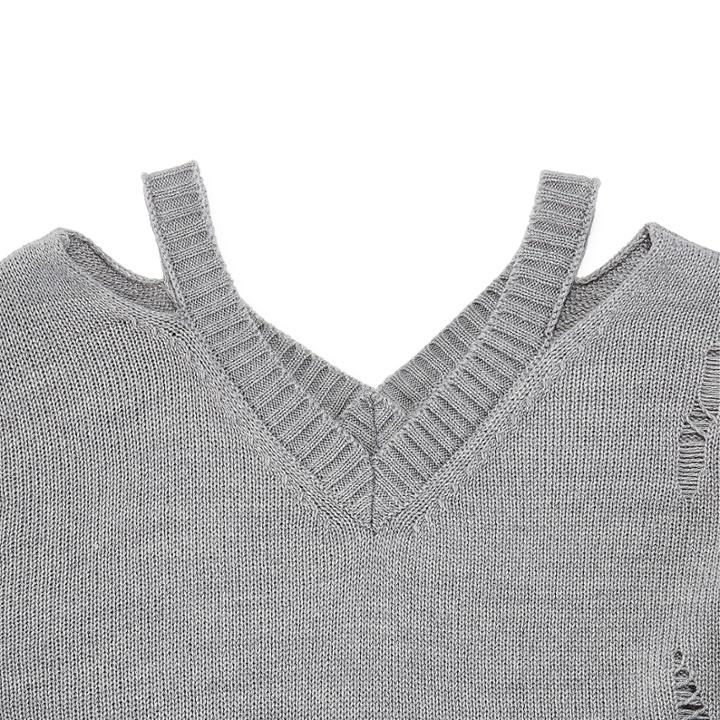 Arizona Destructed Sweater-juniors