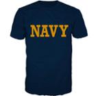 Military Us Navy Short-sleeve Graphic T-shirt