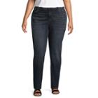Liz Claiborne Flexi Fit Denim Pant - Plus