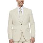 Stafford Tan Linen-cotton Suit Jacket - Classic Fit