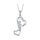 Love Grows&trade; 1/10 Ct. T.w. Diamond Hearts Mom Pendant Necklace