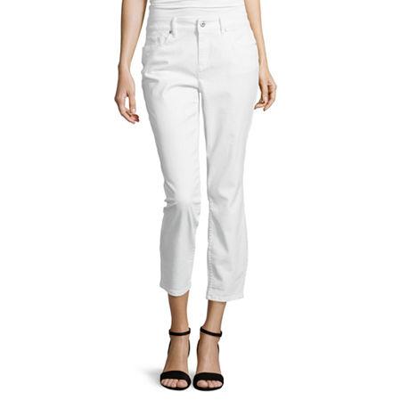 Liz Claiborne Classic-fit Slim-leg Ankle Jeans