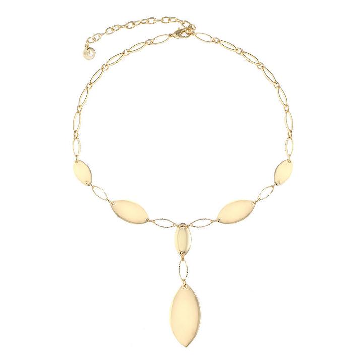 Gloria Vanderbilt Womens Round Y Necklace