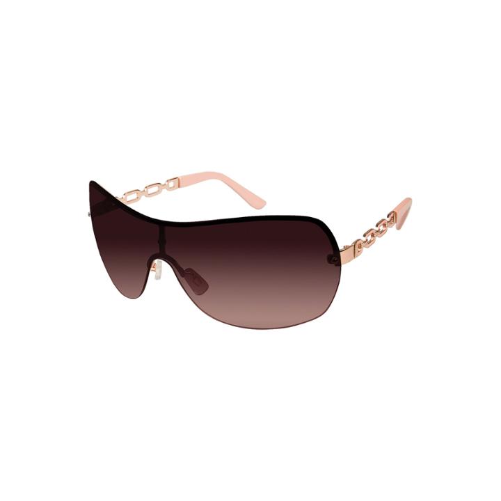 South Pole Half Frame Shield Uv Protection Sunglasses-womens