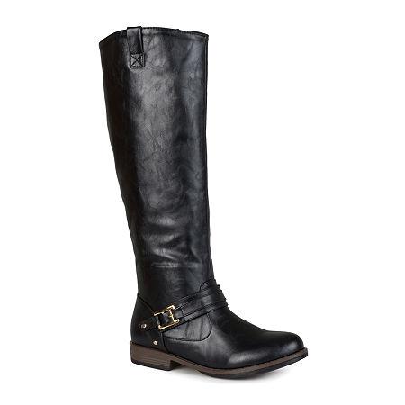 Journee Collection Kai Ankle-strap Pull-on Womens Riding Boots
