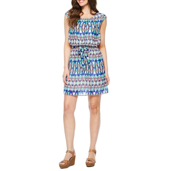 Robbie Bee Sleeveless Blouson Dress