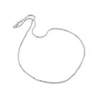 Sterling Silver 16 Diamond-cut Rope Chain