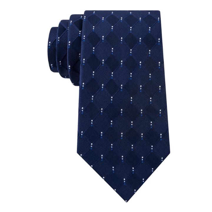 Stafford Lakefront Modular Square Silk Tie