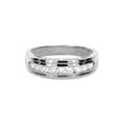Limited Quantities Mens 1/2 Ct. T.w. Diamond 14k White Gold Band