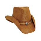 Scala&trade; Shapeable Toyo Western Straw Hat