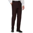 Jf J.ferrar Merlot Pulse Stretch Suit Pant Stretch Classic Fit Suit Pants