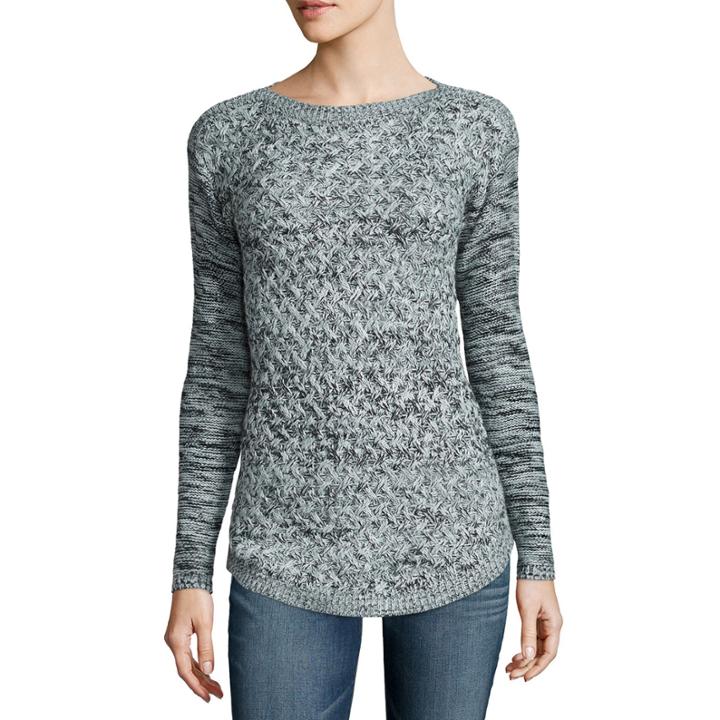 It S Our Time Long Sleeve Pullover Sweater-juniors