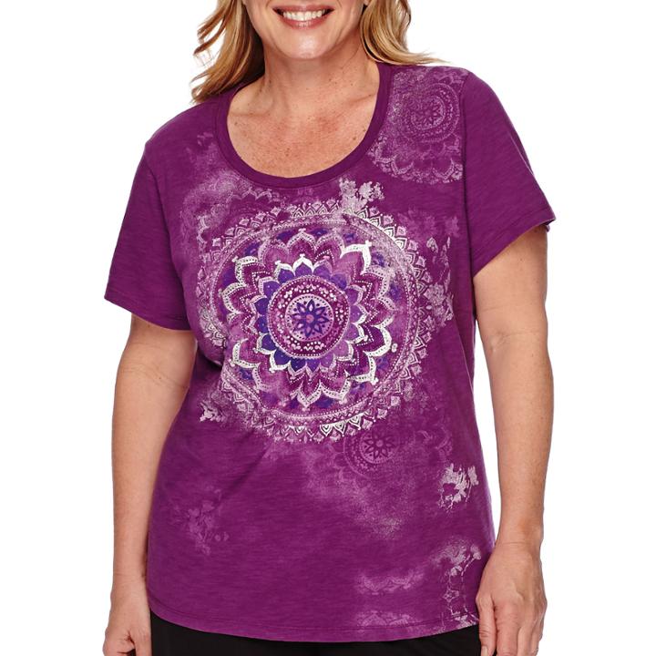 Made For Life&trade; Short-sleeve Screen Tee - Plus