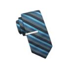 Jf J. Ferrar Celebration Stripe Ii Slim Tie