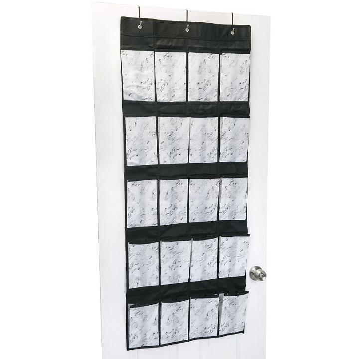Kennedy International 20 Pocket Shoe Organizer-marble Shoe Rack