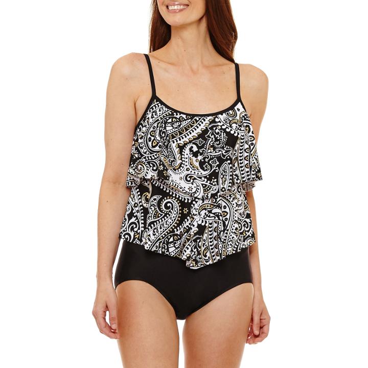 Azul Paisley One Piece Swimsuit